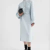 Abito camicia in cotone