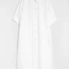 Abito camicia in lino