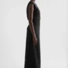 Abito da sera in jersey lurex