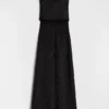 Abito da sera in jersey lurex