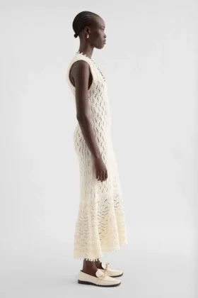 Abito in maglia di cotone