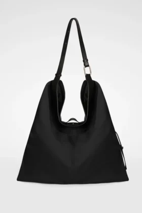 Borsa Hobo morbida arrotolata