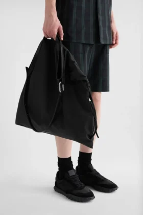 Borsa Hobo morbida arrotolata