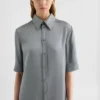 Camicia fluida in viscosa