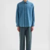 Camicia in chambray di cotone