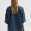 Camicia in chambray di cotone