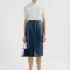 Camicia in faille tecnica