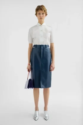 Camicia in faille tecnica