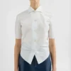 Camicia in faille tecnica