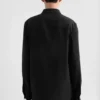 Camicia in gabardine di lana leggera