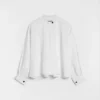 Camicia in lino a pieghe