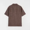 Camicia in misto lana flammé