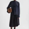 Camicia in organza di cotone