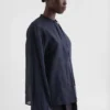 Camicia in organza di cotone