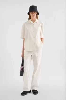 Camicia in popeline di cotone