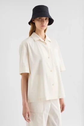 Camicia in popeline di cotone