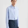 Camicia in popeline di cotone
