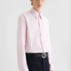 Camicia in popeline di cotone
