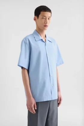 Camicia in popeline di cotone