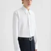 Camicia in popeline di cotone