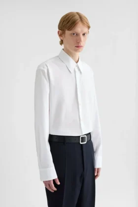 Camicia in popeline di cotone