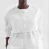 Camicia in popeline di cotone