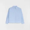 Camicia leggera in cotone fil-à-fil