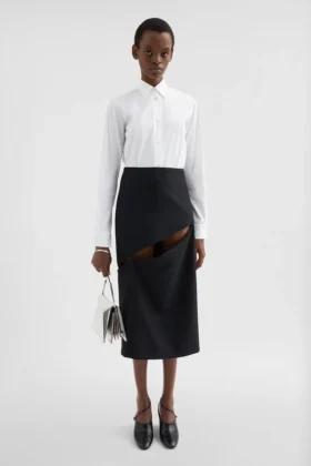 Camicia leggera in popeline di cotone