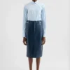 Camicia leggera in popeline di cotone