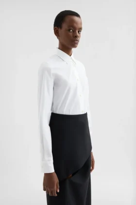 Camicia leggera in popeline di cotone