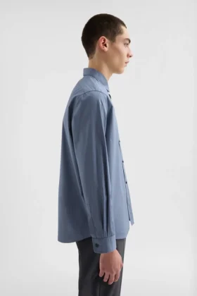 Camicia leggera in popeline di cotone