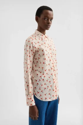 Camicie in mussola di cotone stampate