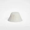 Cappello a secchiello in lino
