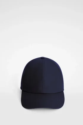 Cappello in cotone testurizzato