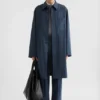 Cappotto in popeline misto cotone