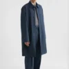 Cappotto in popeline misto cotone