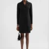 Cappotto in twill di lana