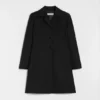 Cappotto in twill di lana