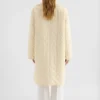 Cappotto trapuntato in taffetà