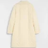 Cappotto trapuntato in taffetà