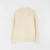 Cardigan in lana con scollo a V