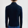 Cardigan tecnico con zip
