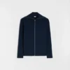 Cardigan tecnico con zip