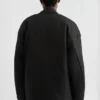 Giacca bomber imbottita in lana Melton