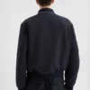Giacca bomber in gabardine di lana