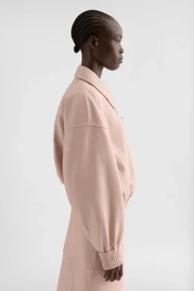 Giacca bomber in pelle