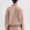 Giacca bomber in pelle