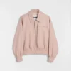 Giacca bomber in pelle