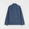 Giacca in chambray di cotone
