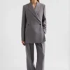 Giacca sartoriale in gabardine di lana